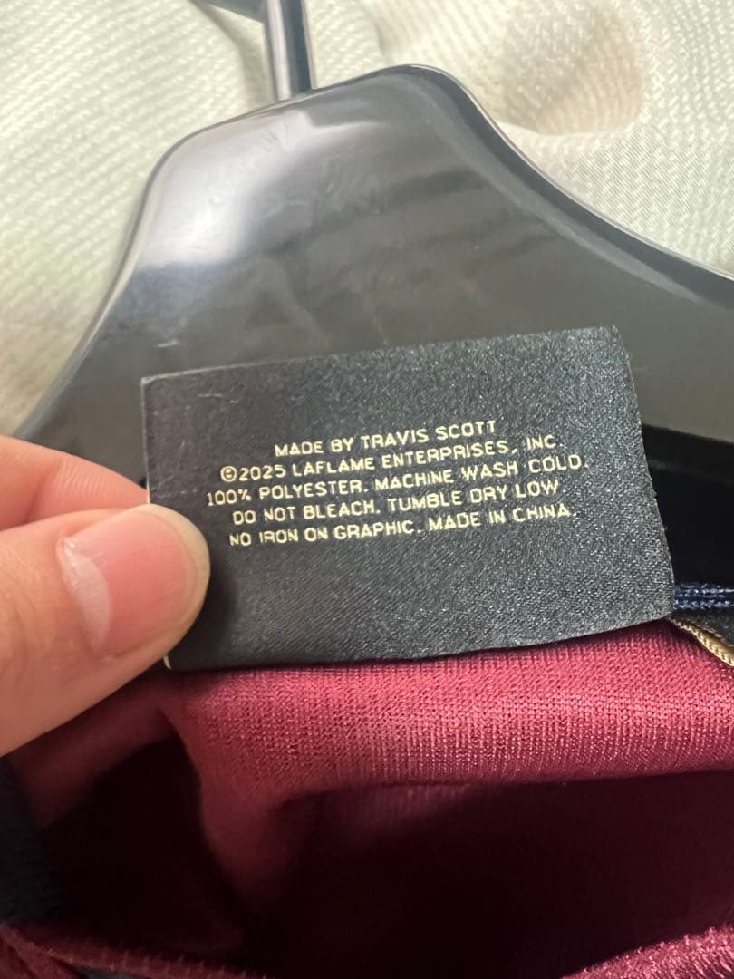 【正規品】25ss Travis Scott×Barcelona ユニフォーム