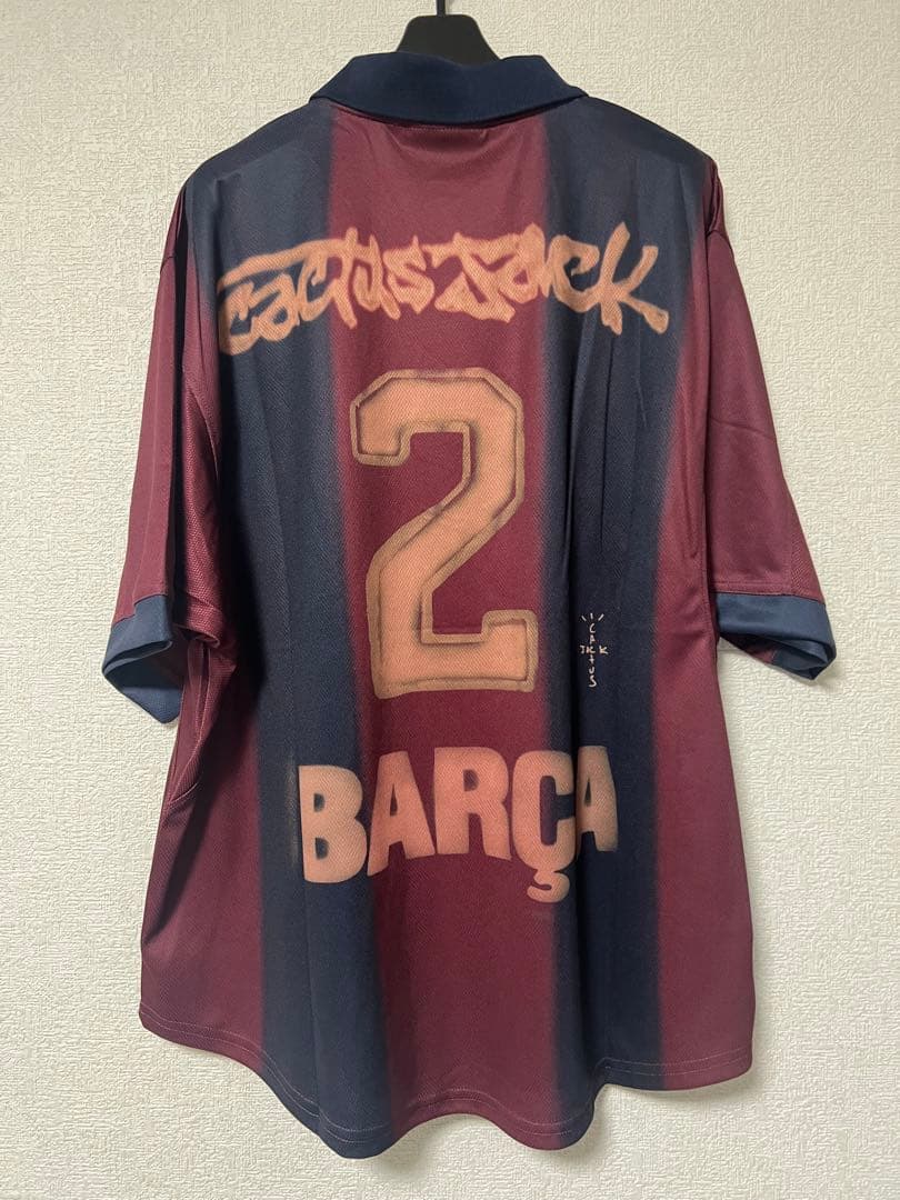 【正規品】25ss Travis Scott×Barcelona ユニフォーム