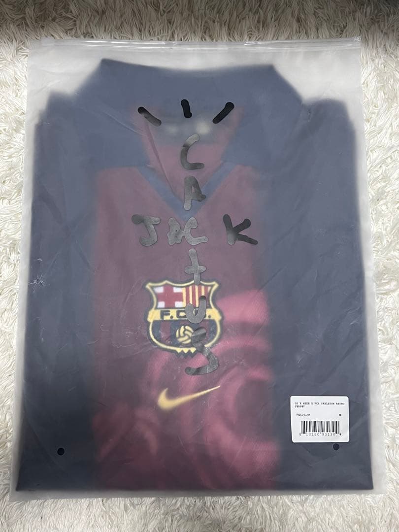 【正規品】25ss Travis Scott×Barcelona ユニフォーム