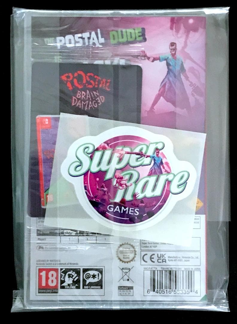 POSTAL Brain Damaged ポスタル switch 新品未開封