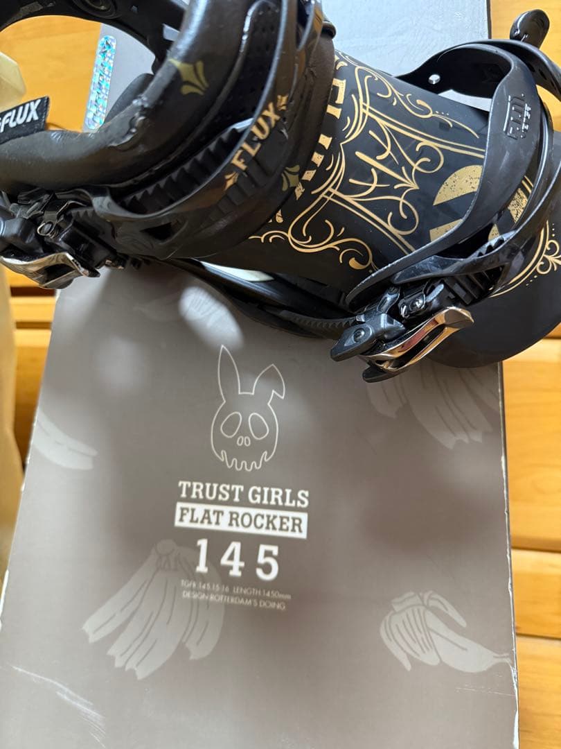 あげもの【6点セット】145㌢板:デスレーベル バイン:FLUX