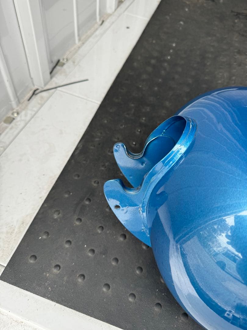 ハーレーダビッドソン タンク 青