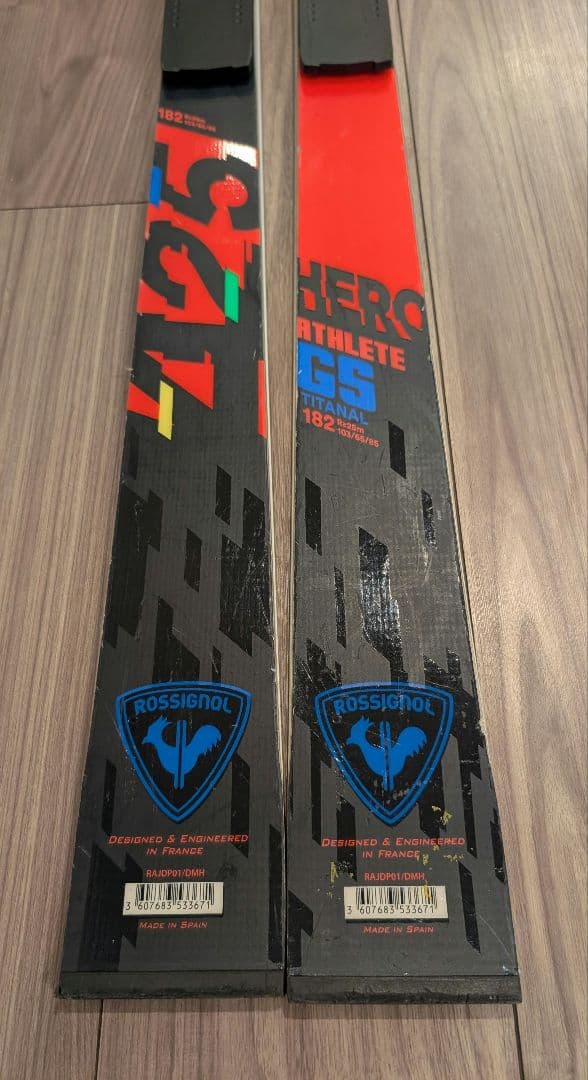 スキー ROSSIGNOL HERO ATHLETE GS A25 182