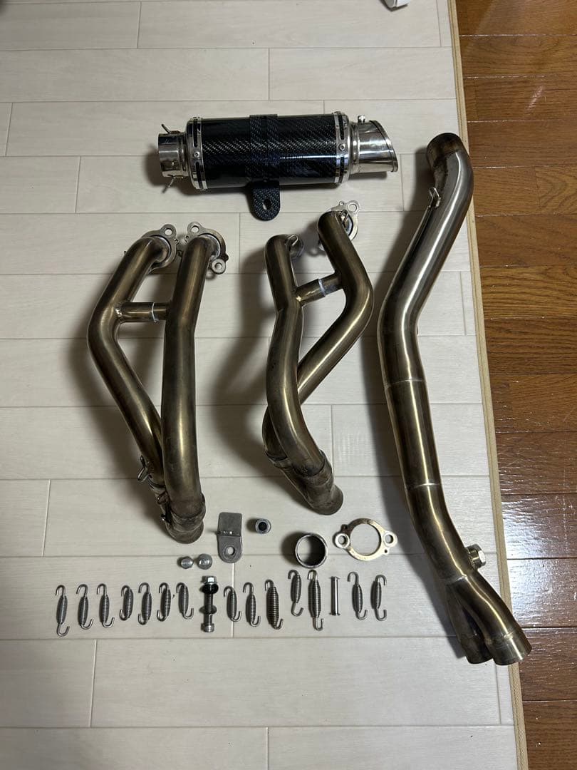 ニンジャZX-25R 2020-2022 LCIショートカーボンフルエキマフラー