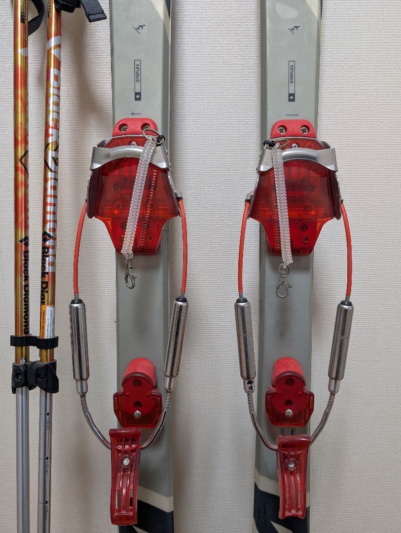 テレマークスキー ElanクルーズPro 160cm ステップカット付 ポール付