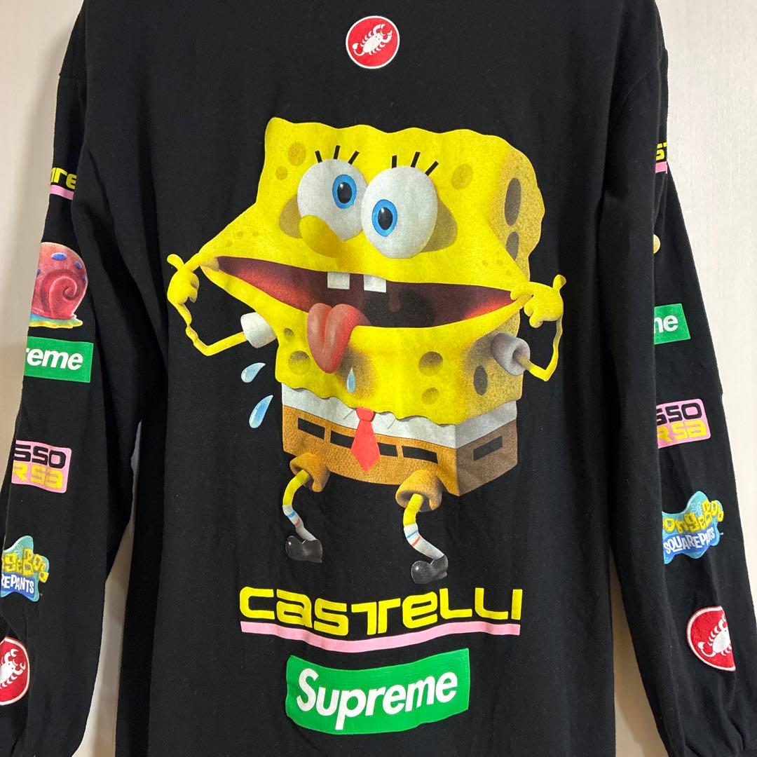 トップス Supreme x SpongeBob Castelli Racing Tee
