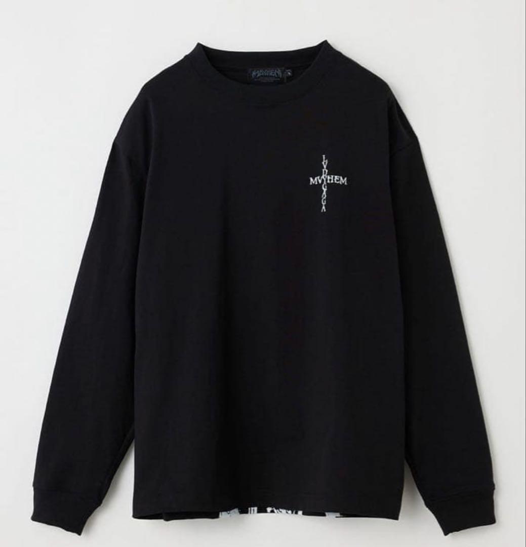 【LADY GAGA】ロングスリーブTEE メイヘム　レディーガガ