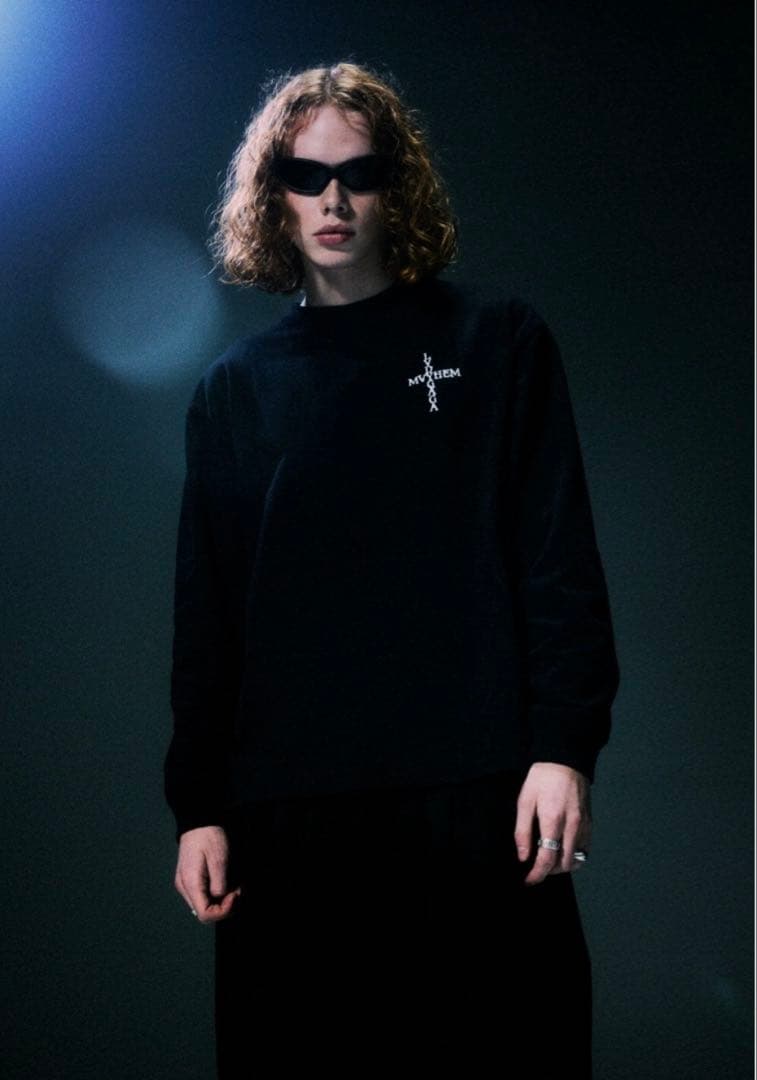 【LADY GAGA】ロングスリーブTEE メイヘム　レディーガガ