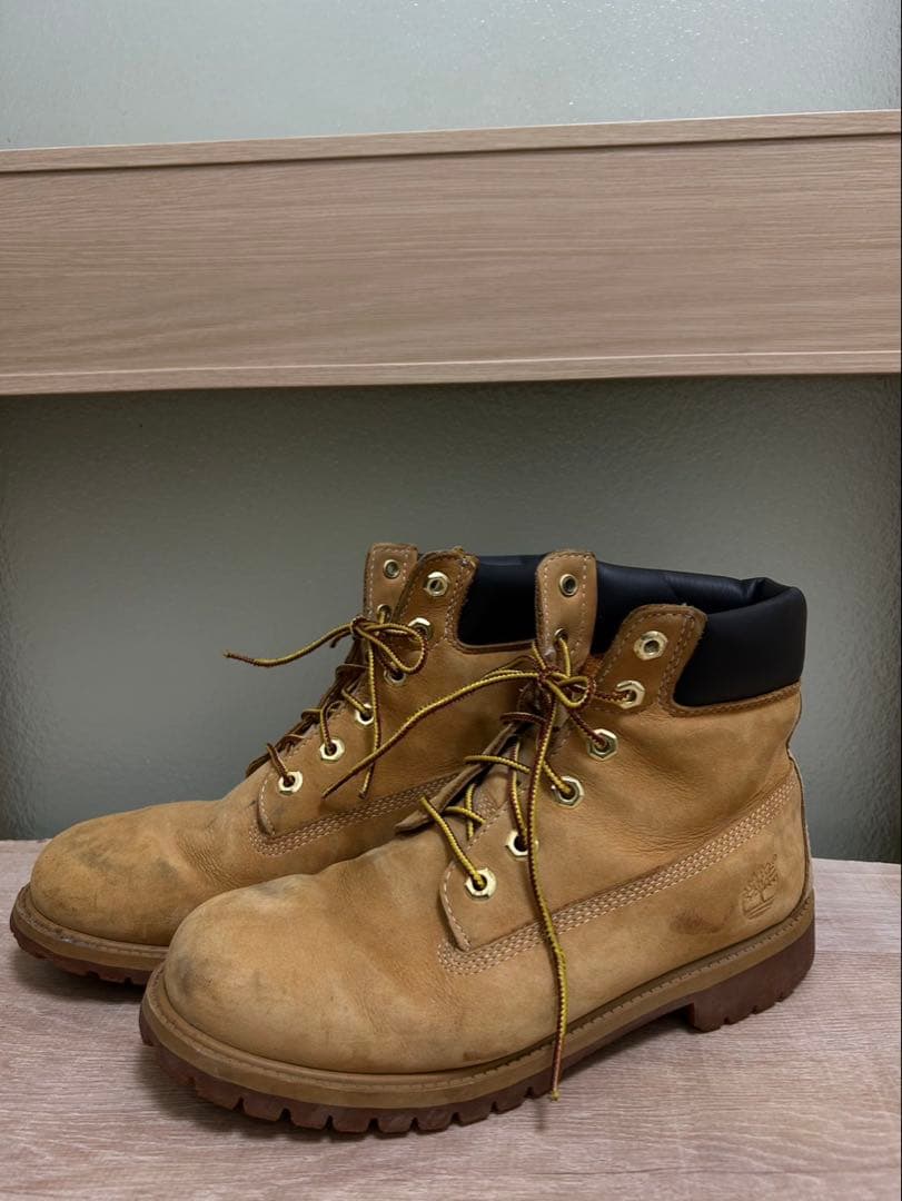 Timber land イエローブーツ