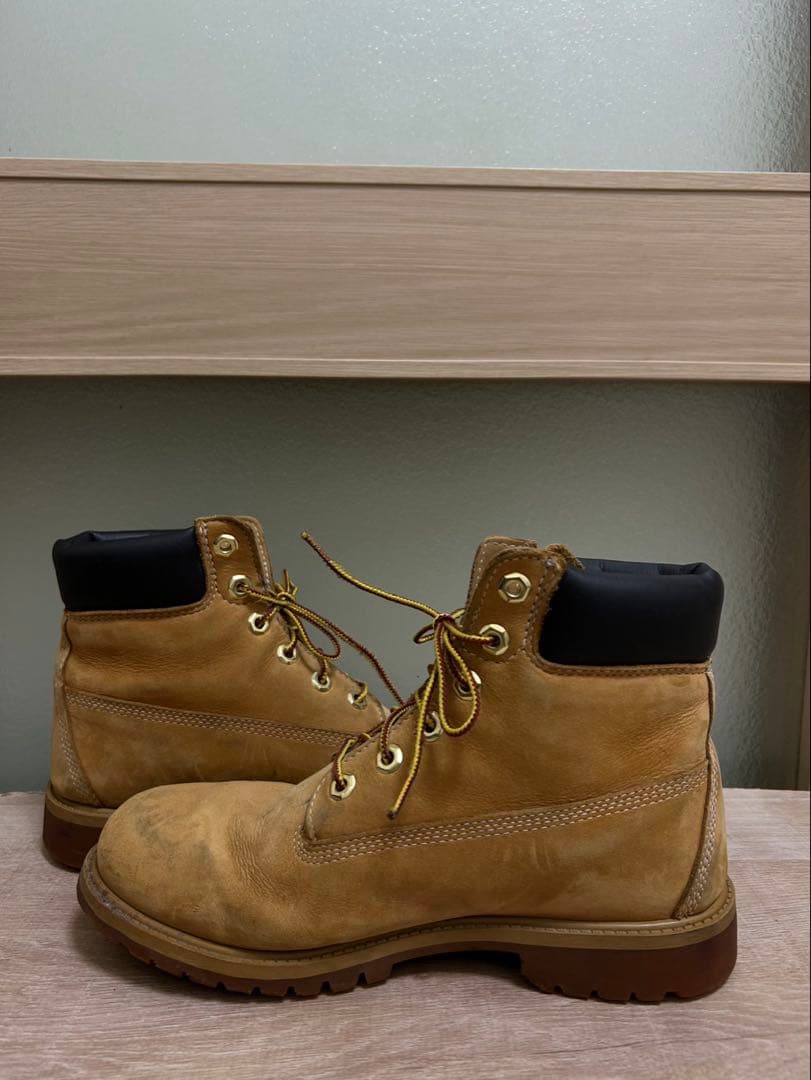 Timber land イエローブーツ