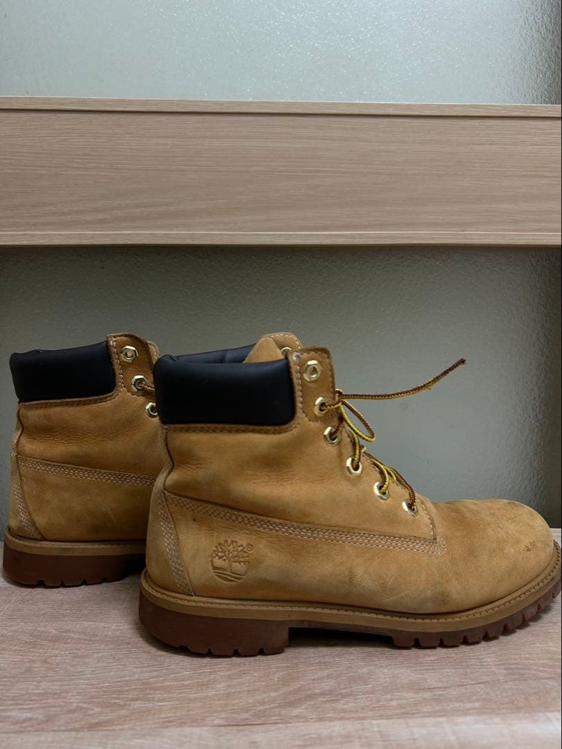 Timber land イエローブーツ