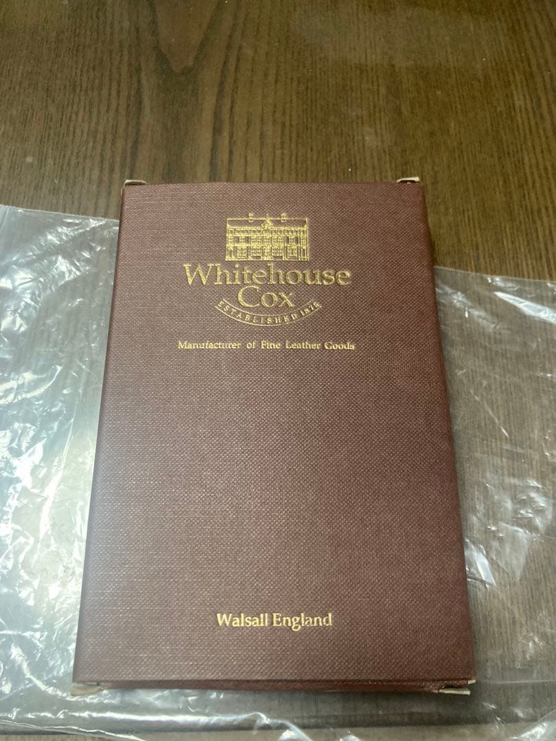 Whitehouse Cox S7660・ブラウン・三つ折り財布