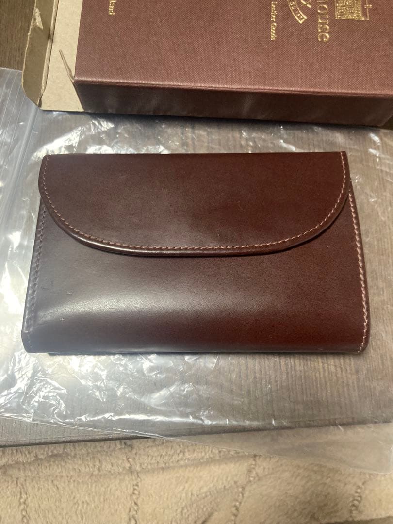 Whitehouse Cox S7660・ブラウン・三つ折り財布