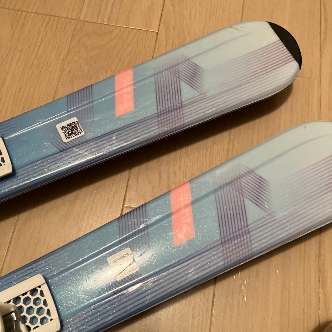 HEAD ジュニア用スキー板　137cm ストック 95cm セット