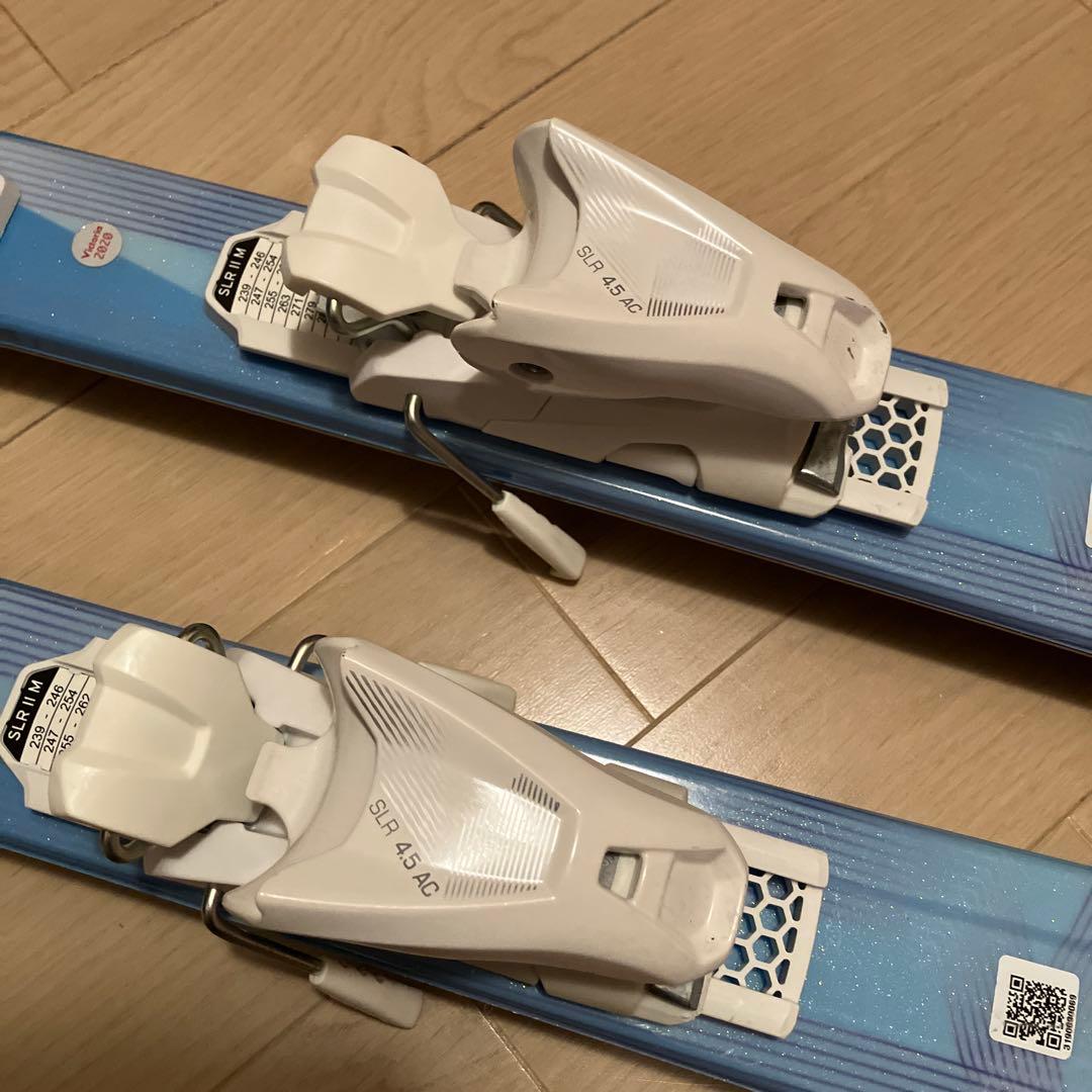 HEAD ジュニア用スキー板　137cm ストック 95cm セット