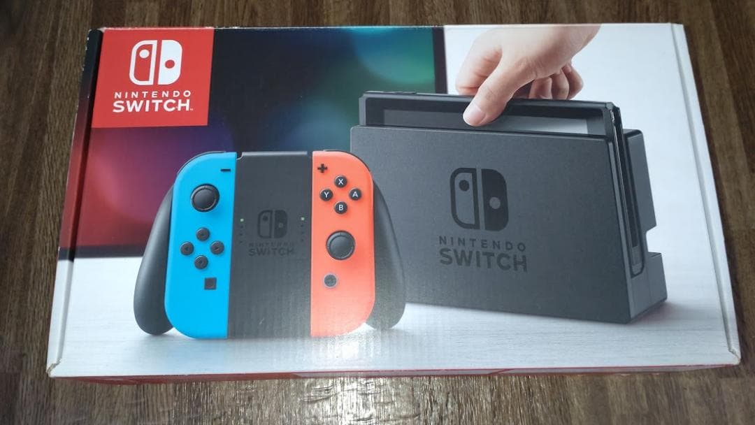 【Switch】任天堂スイッチ本体B　箱・付属品あり
