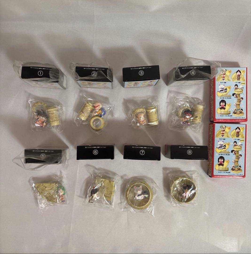 ドラゴンボール のぼれ カリン塔　全8種　森永