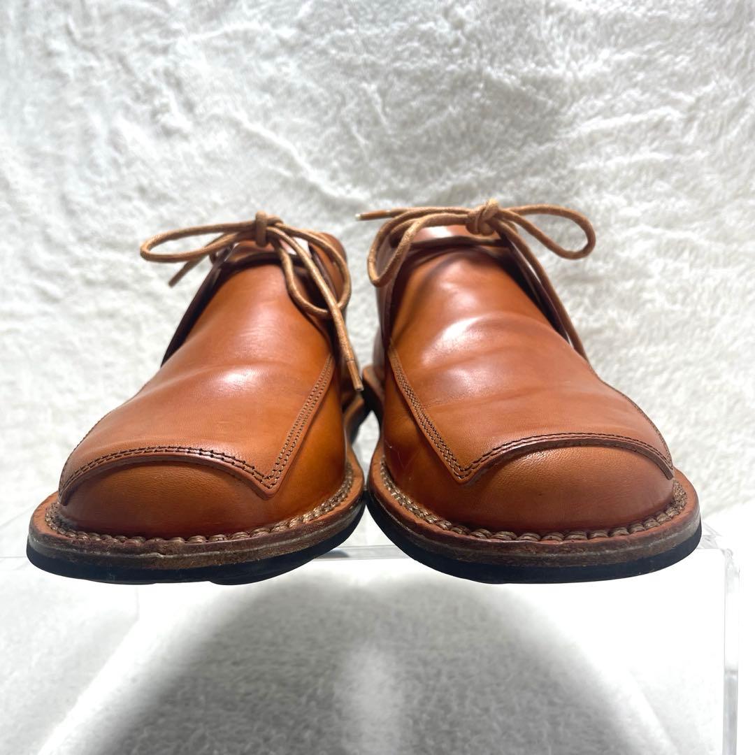 trippen レザーシューズ SHEET-PULLレースアップ ブラウン 38