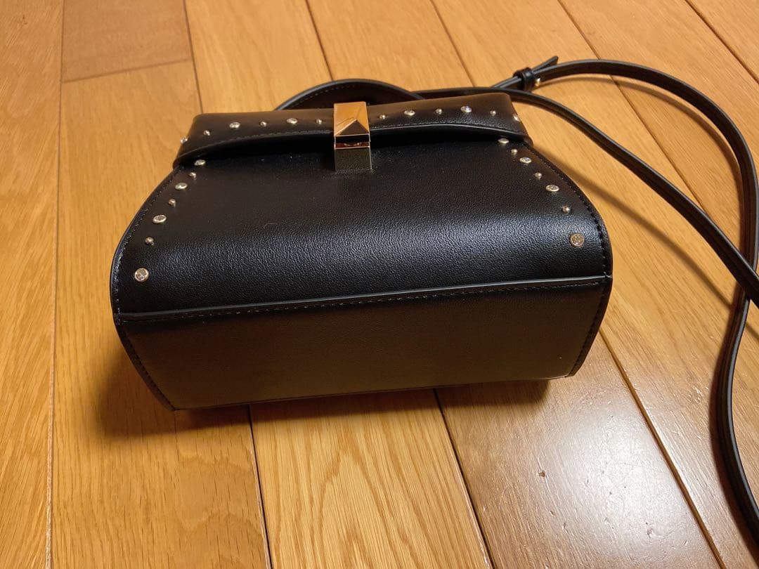 CELFORDリュタン ビジュースタッズポシェット ブラック