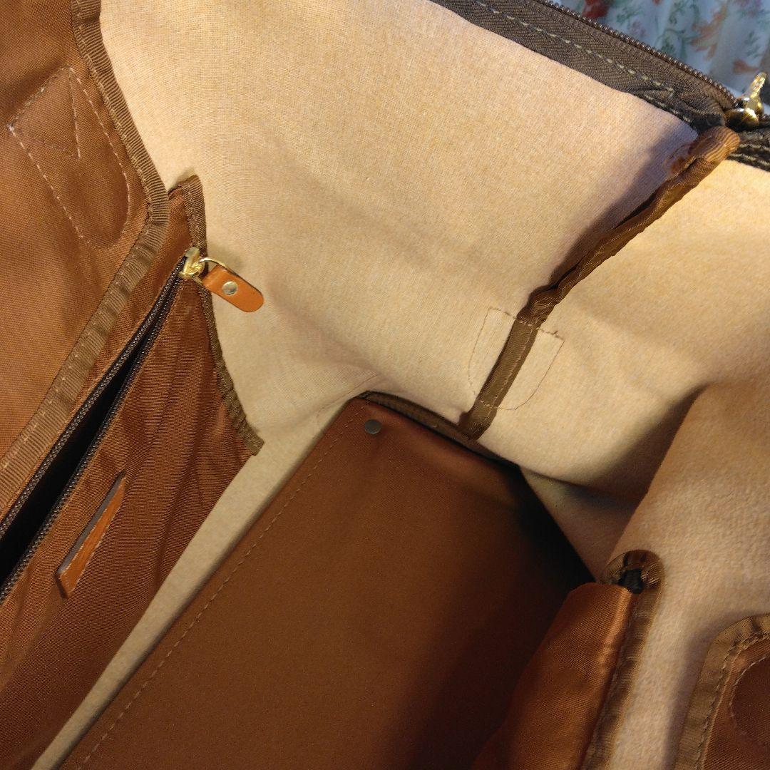 BRIC'S ブリックス ダークブラウン ２WAY ボストンバッグ オールレザー