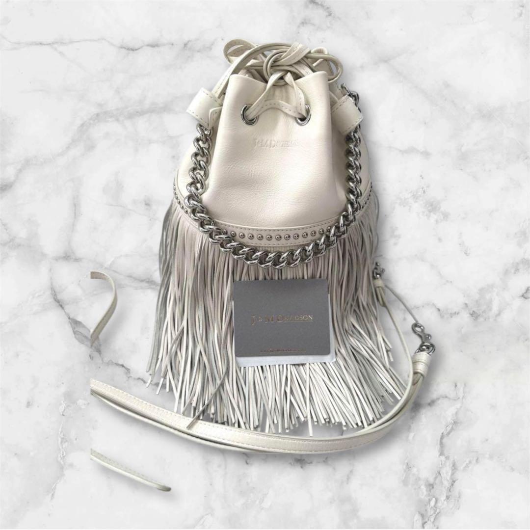 J&M Davidson カーニバルM ホワイトスタッズチェーン