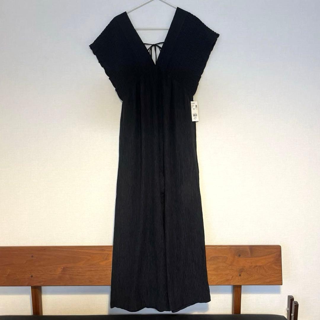 新品未使用 LOWRYSFARM ヨウリュウシャーリングサロペット M ブラック