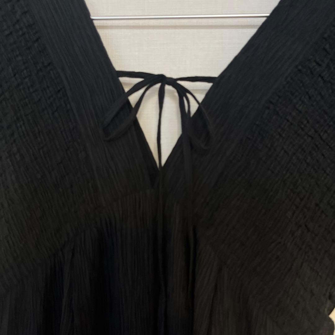 新品未使用 LOWRYSFARM ヨウリュウシャーリングサロペット M ブラック