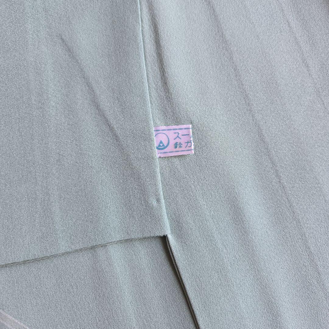 作家物　はんなりとした品の良さ　水浅葱色の染め訪問着