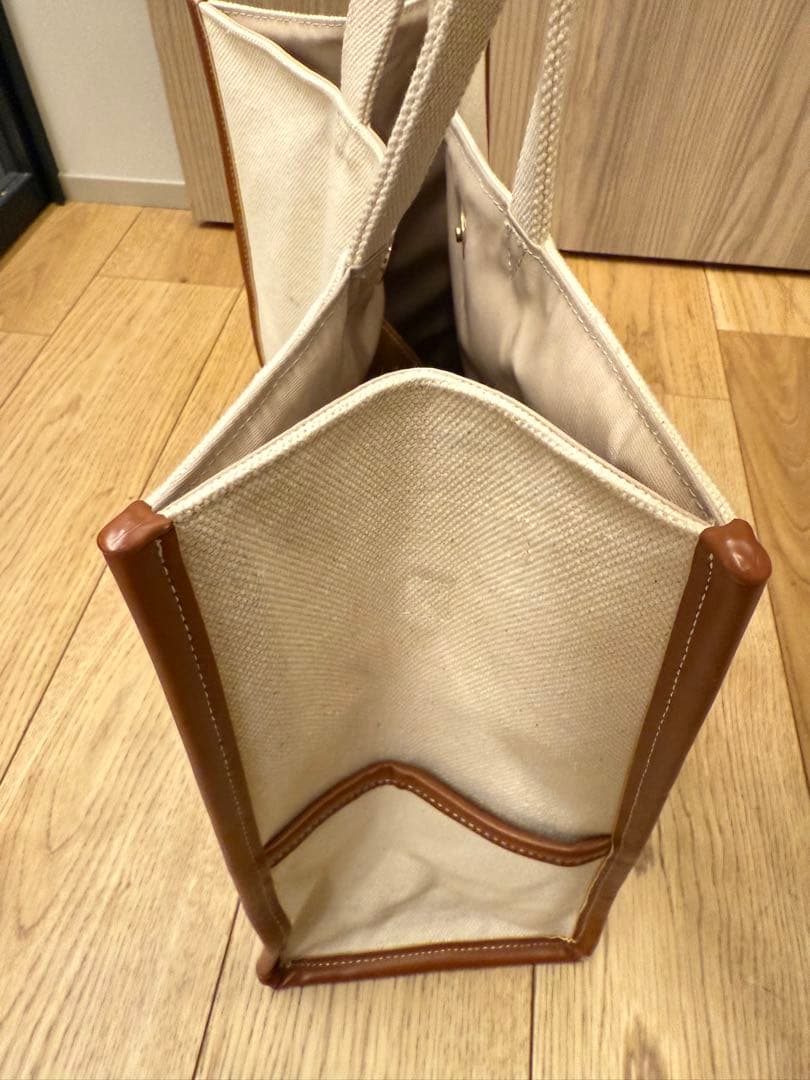 【ぽんU・x・U】 美品　SEVEN TEN 馬刺繍 トートバッグ　大