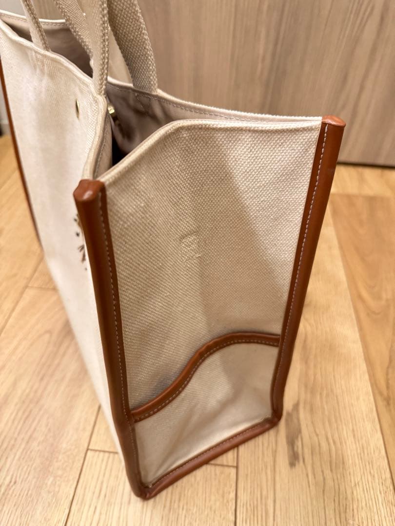 【ぽんU・x・U】 美品　SEVEN TEN 馬刺繍 トートバッグ　大