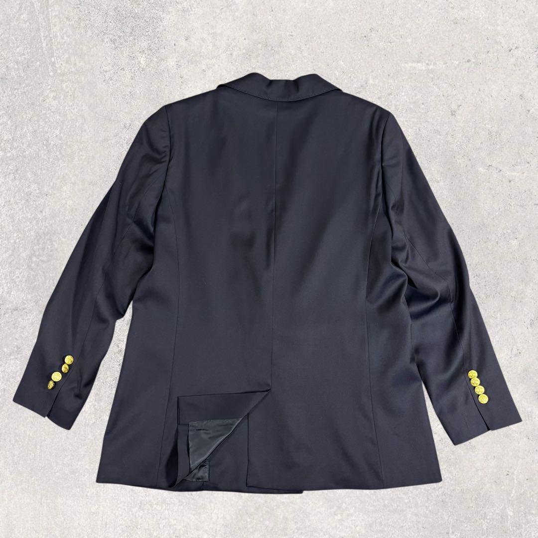 ちぇぶおブルックスブラザーズ 紺ブレ 金ボタン ダブル ロロピアーナ