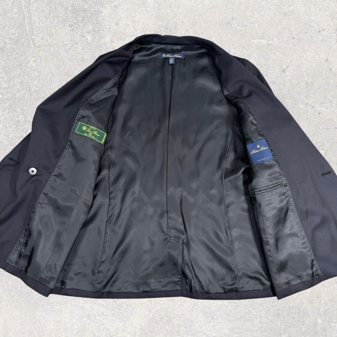 ちぇぶおブルックスブラザーズ 紺ブレ 金ボタン ダブル ロロピアーナ