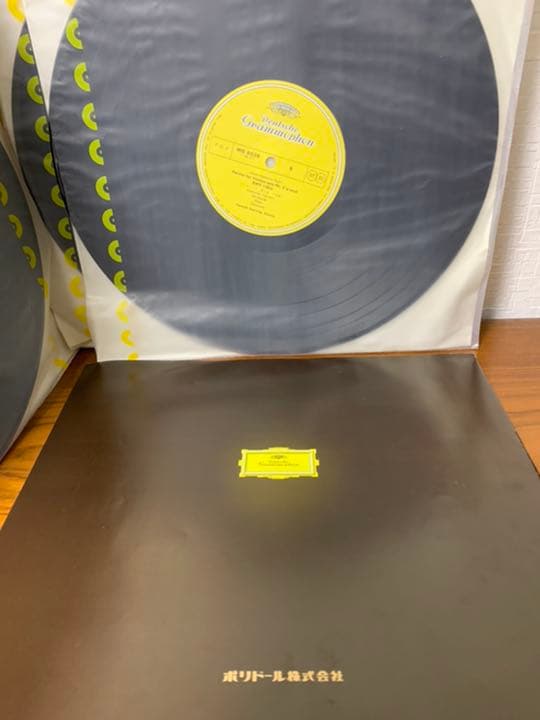 ヘンリク シェリング　ヴァイオリン　バッハ　LP レコード　3枚組