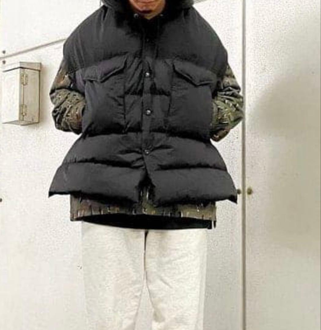 t*0様 値下げ　THE NORTH FACE ブラック ダウンマフラー