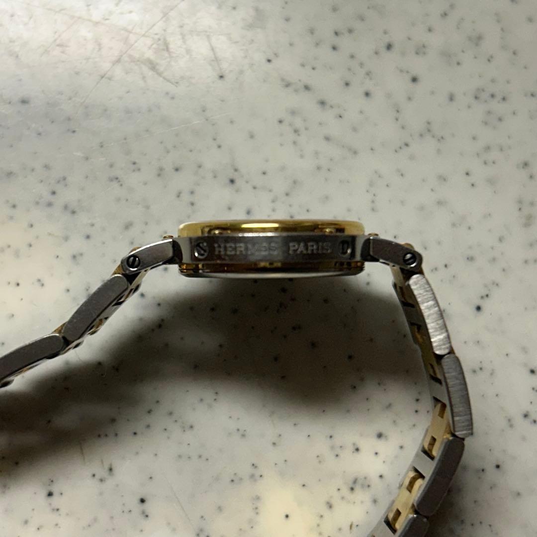 ジャンク品　エルメス腕時計クリッパー　レディース