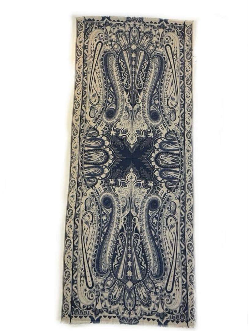 洗練されたデザイン　ETRO 正規品　大判ショール　 希少サイズ　18