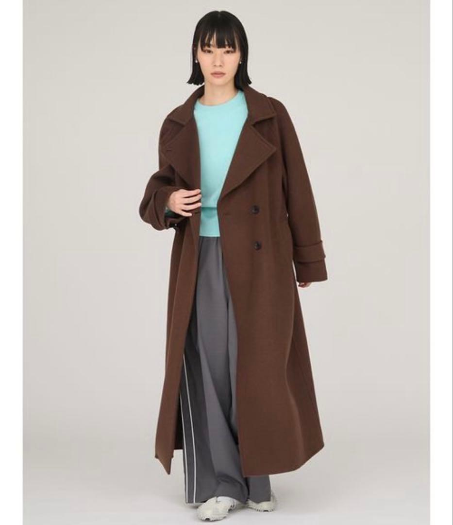 ⭐️値下げ中【新品未使用タグ付き】emmi ロイヤルジーロン・ロングコート 0