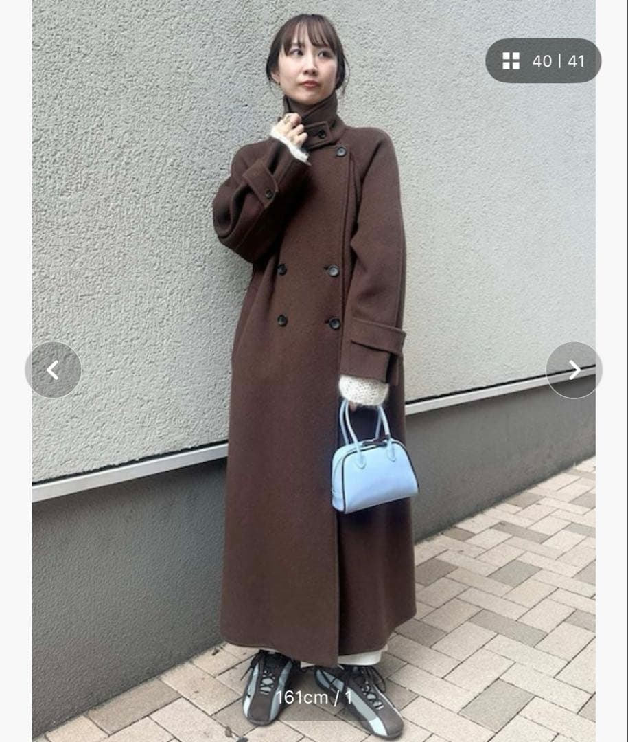 ⭐️値下げ中【新品未使用タグ付き】emmi ロイヤルジーロン・ロングコート 0