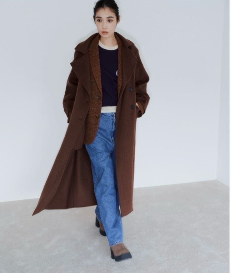 ⭐️値下げ中【新品未使用タグ付き】emmi ロイヤルジーロン・ロングコート 0