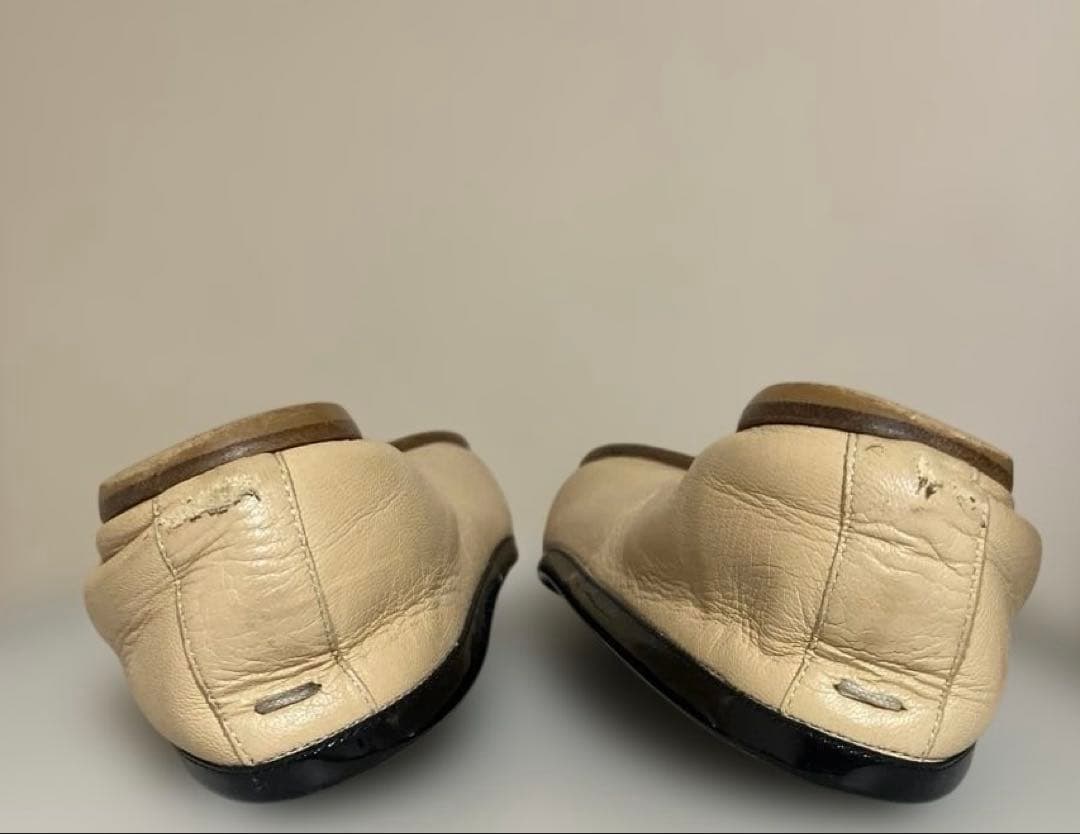 マルジェラ36足袋シューズtabiフラット