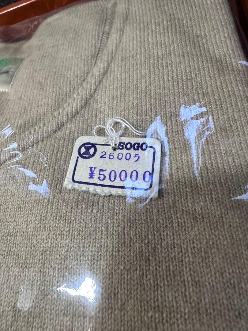 alpha カシミア　ラクダシャツ　新品未使用品