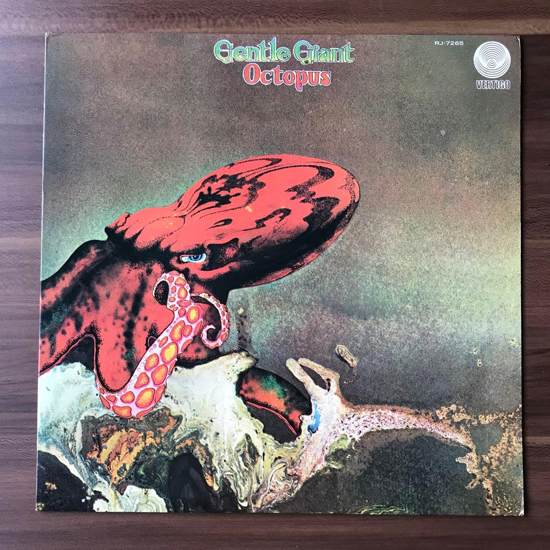 GENTLE GIANT OCTOPUS レコードLP