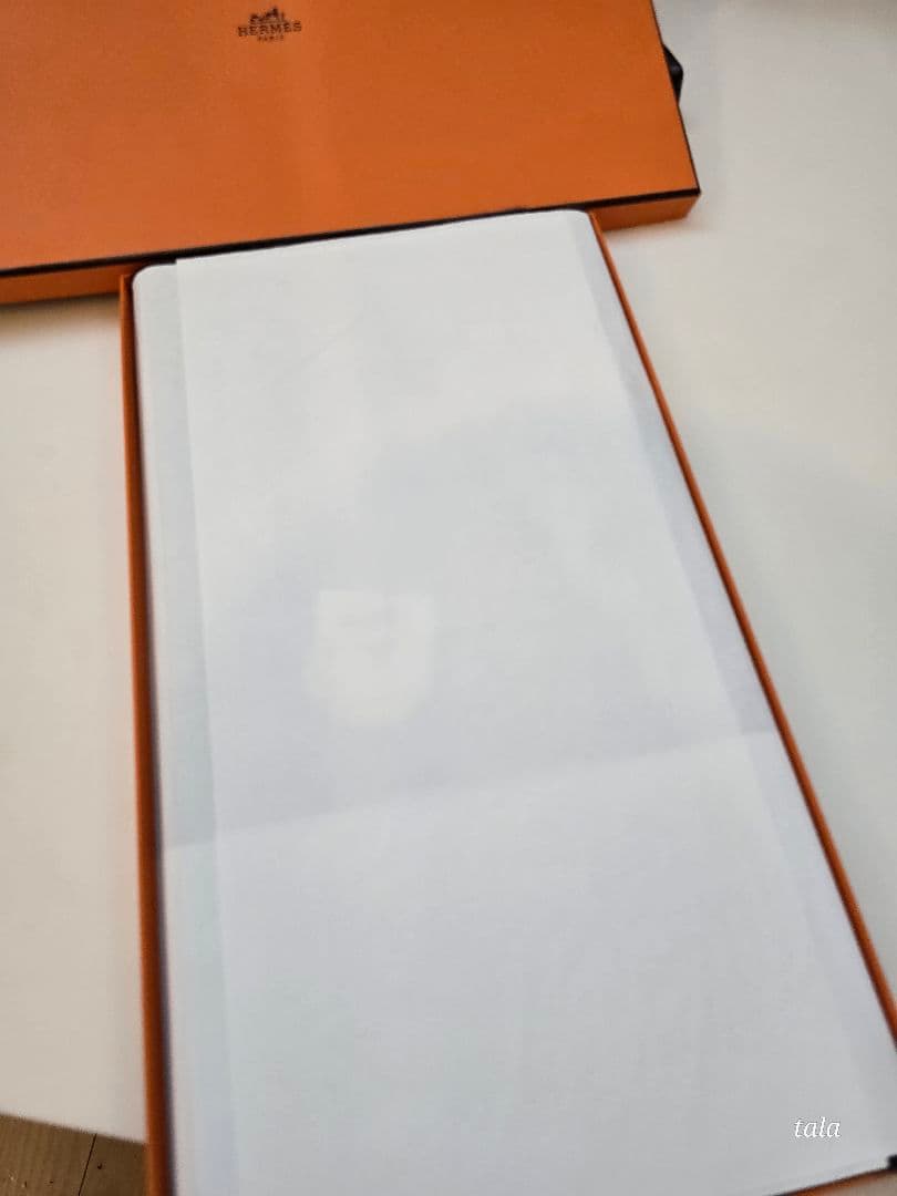 HERMES エルメス カシミヤマフラー