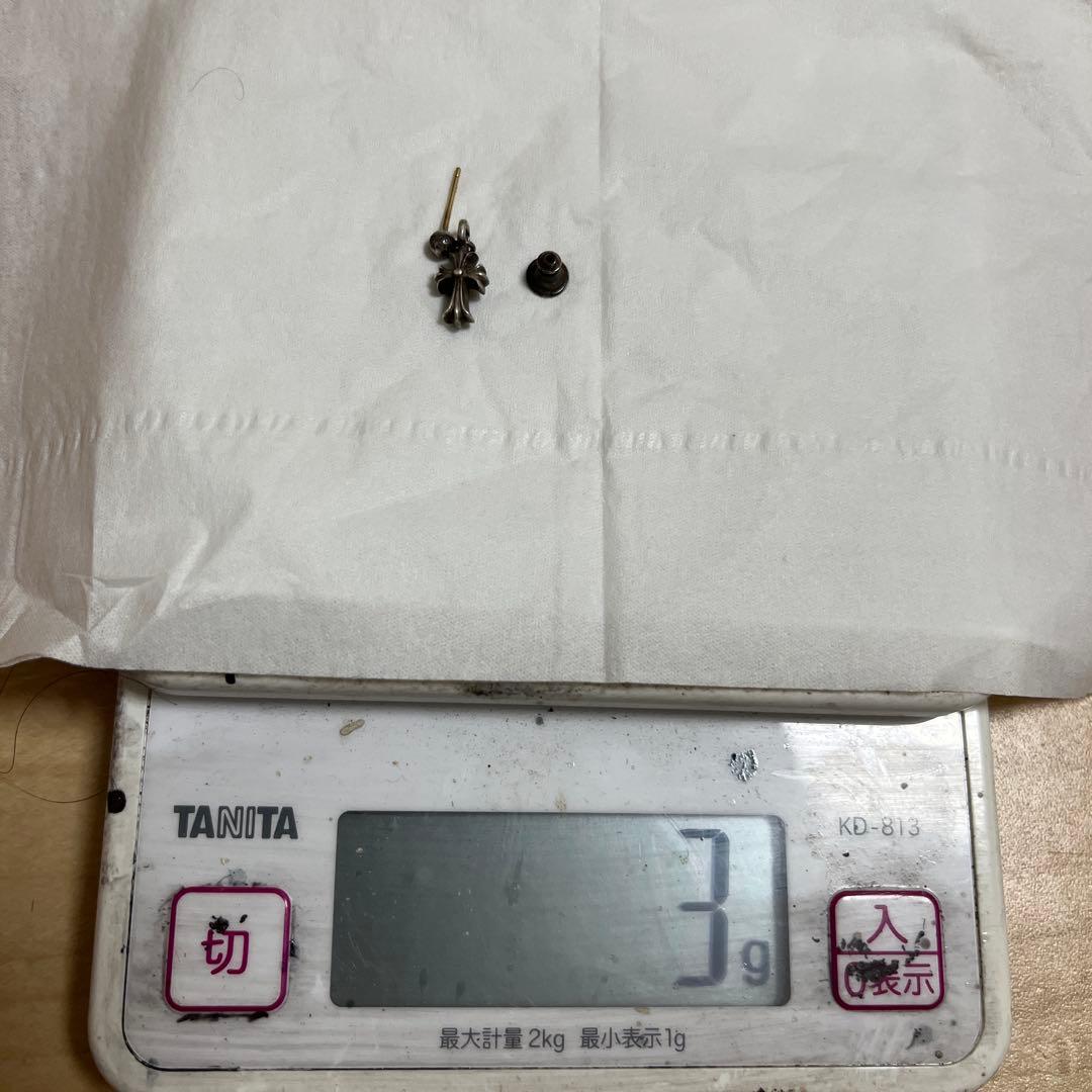 クロスモチーフ ピアス(片耳用)