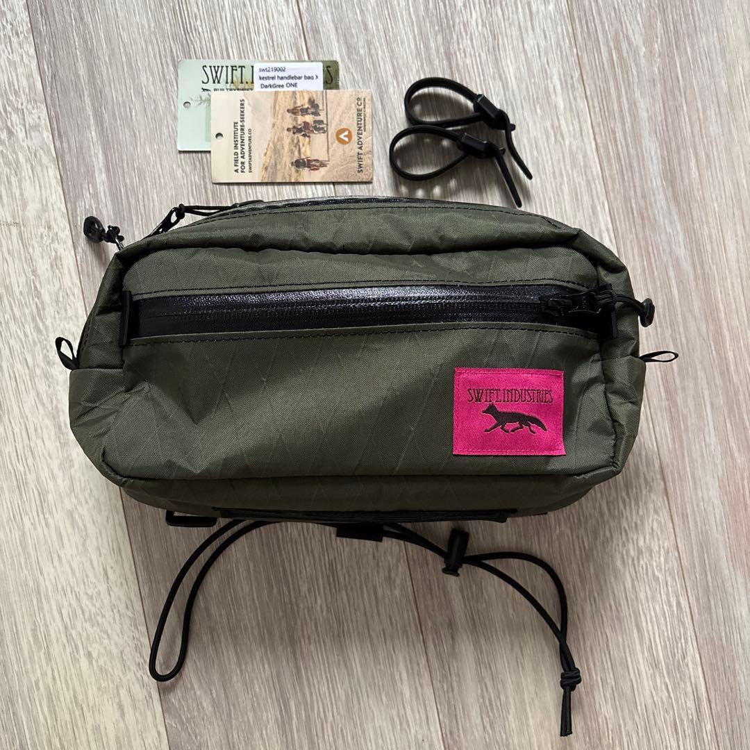 アクセサリー swift industries / kestrel handlebar bag