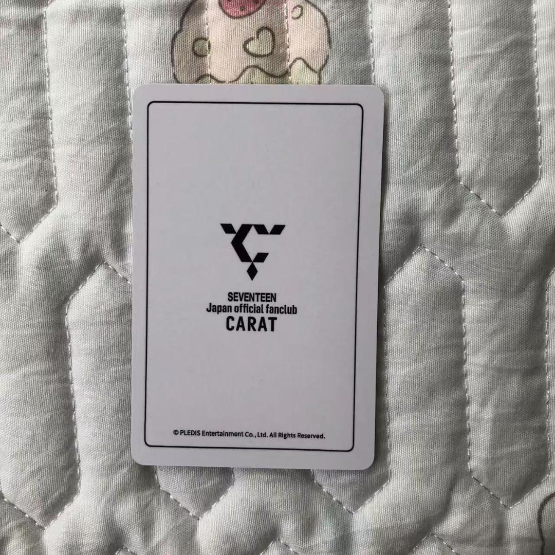 セブチ SEVENTEEN ジョンハン MY BEST 投票企画 当選 トレカ