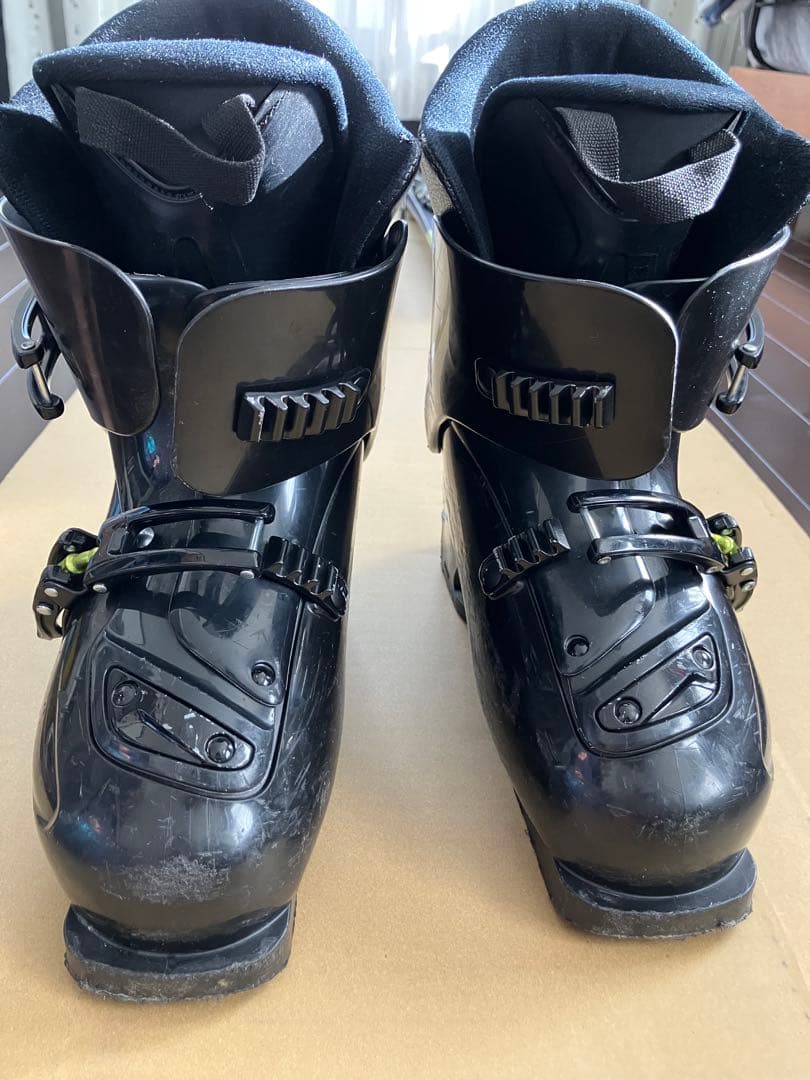 子供用 スキー板、ビンディング、ブーツ 3点セット