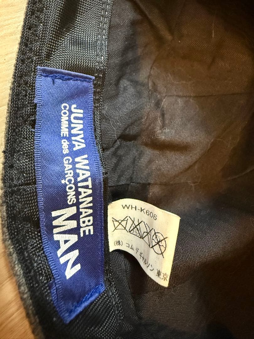 JUNYA WATANABE MAN グレー キャスケット ジュンヤワタナベ