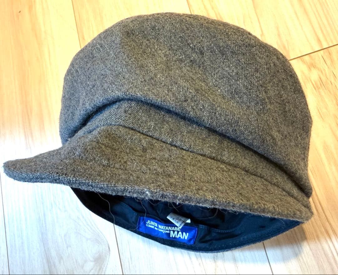 JUNYA WATANABE MAN グレー キャスケット ジュンヤワタナベ