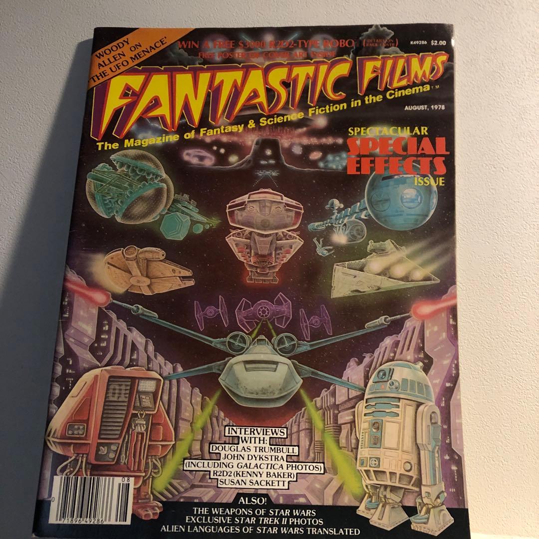 洋書 FANTASTIC FILMS Special effect ISSUE